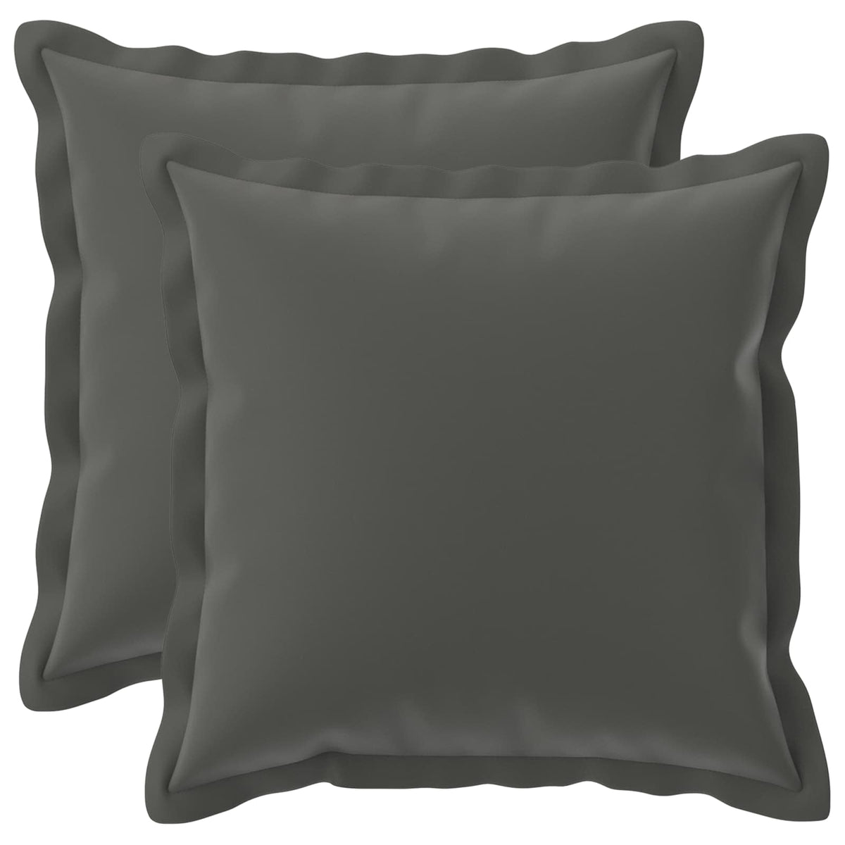 Outdoor Cushion Anthracite Polyester 50x50cm