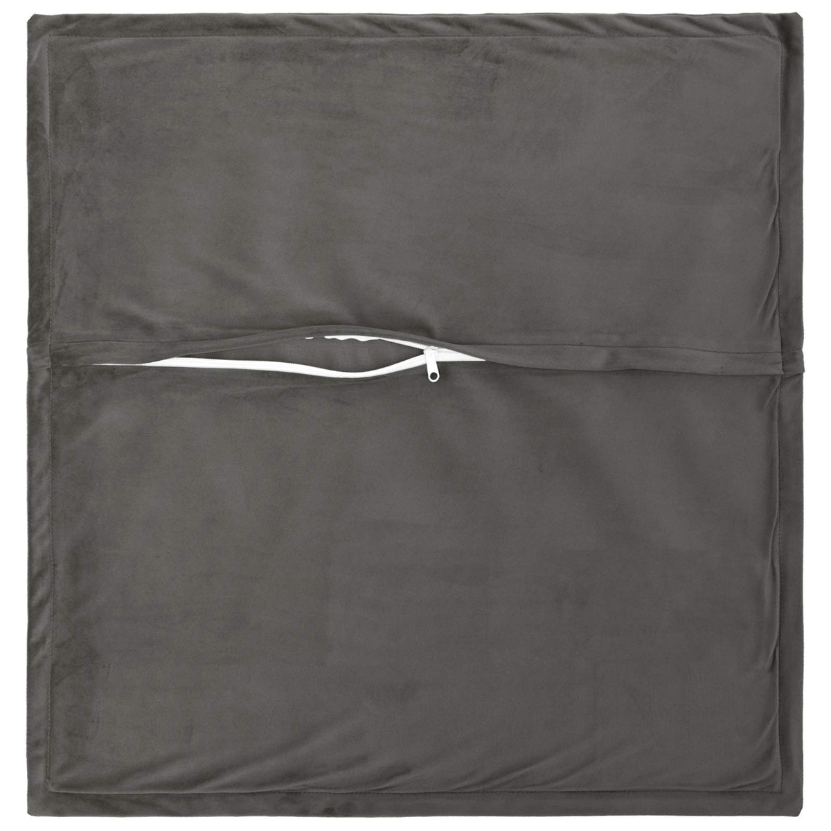Velvet Cushion Dark Grey 55x55cm