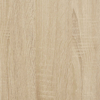 Wall Headboard Brown Engineered Wood 100 cm x 3 cm x 50 cm