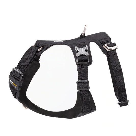 Whinhyepet Dog Harness Black XS - Adjustable Pet Safety Vest