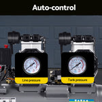 50L Air Compressor 200L/min 3.0HP Oil-Free Quiet Electric Portable Air Inflator