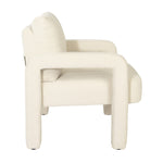 Armchair Velvet Accent Chairs 1 Seater Lounge Sofa Chair Beige/Green/Grey