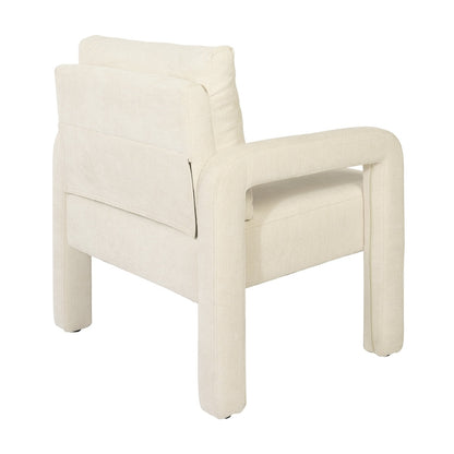 Armchair Velvet Accent Chairs 1 Seater Lounge Sofa Chair Beige/Green/Grey