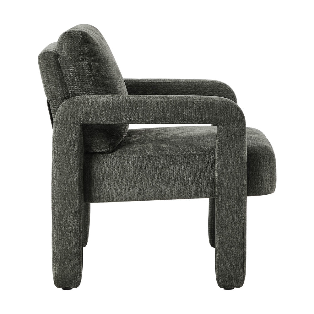 2x Velvet Armchair Accent Chair 1 Seater Lounge Sofa Beige/Grey/Green Upholstered Seating