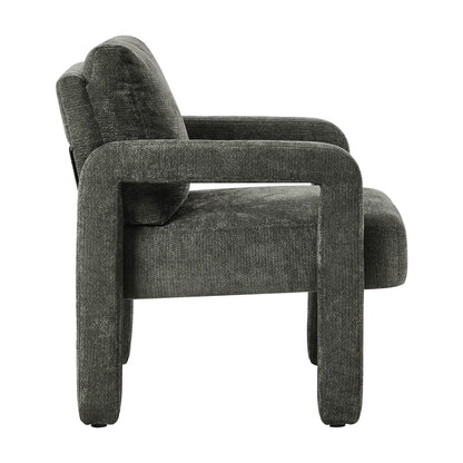 2x Velvet Armchair Accent Chair 1 Seater Lounge Sofa Beige/Grey/Green Upholstered Seating