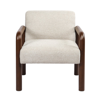Accent Armchair Walnut 67x71x75cm