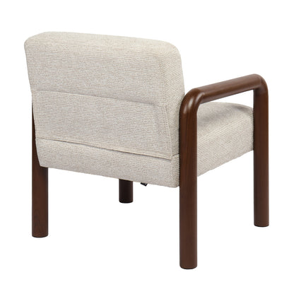 Accent Armchair Walnut 67x71x75cm