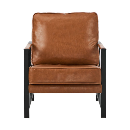 Lounge Armchair Sofa Chair Leather Accent Chair