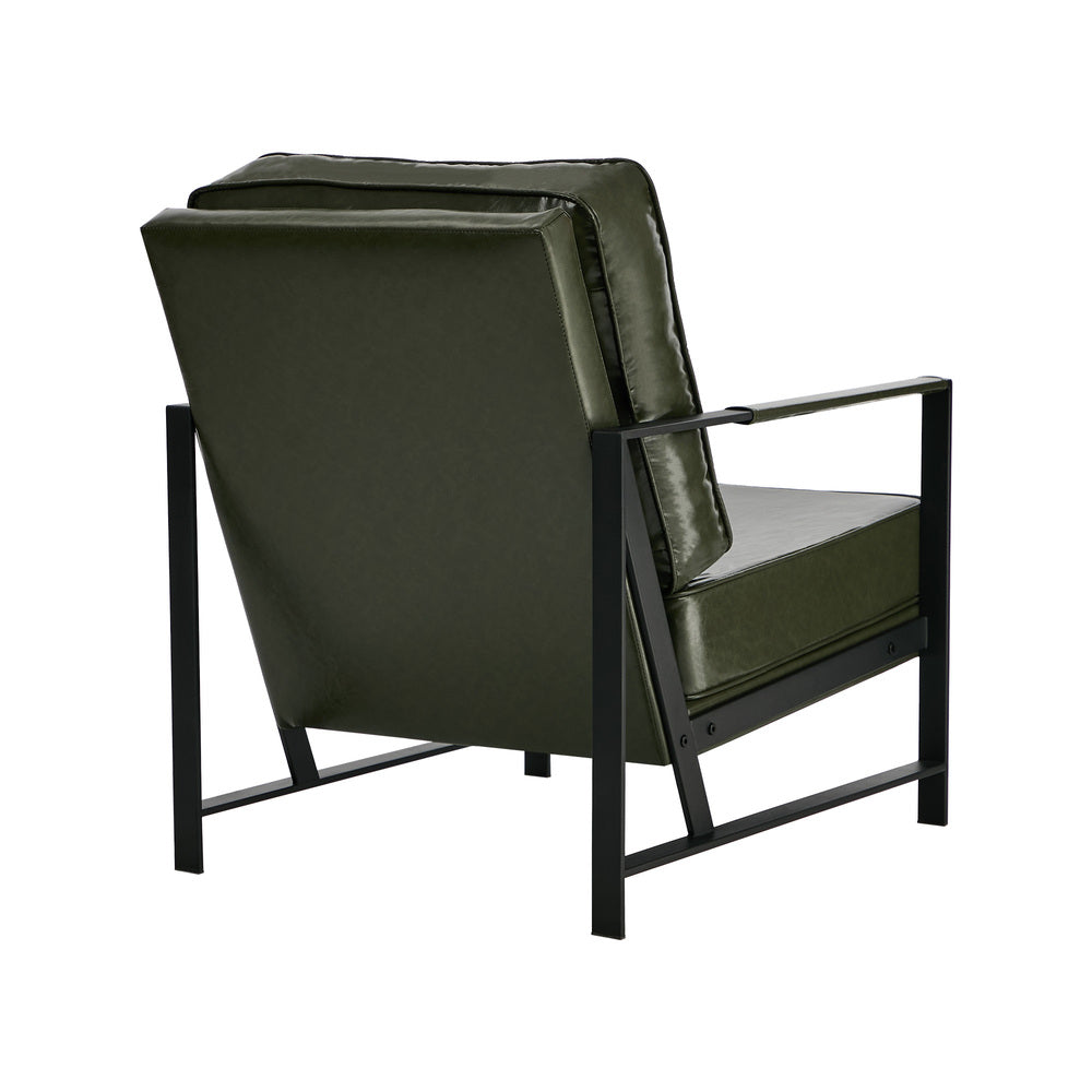 Green Lounge Armchair Sofa 65x71x80cm
