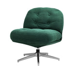 Swivel Accent Armchairs Green Set of 2 | HomeAndLiving