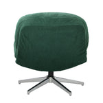 Swivel Accent Armchairs Green Set of 2 | HomeAndLiving