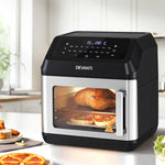 13L digital air fryer oven with LCD display for oil free fast cooking