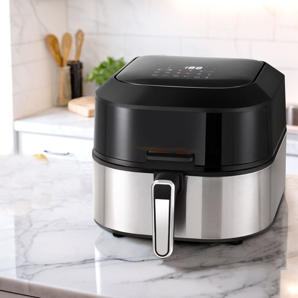  Devanti 5.5L Air Fryer & Grill LCD Fryers 1500W