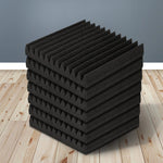 20 Acoustic Foam Panels - 30x30x5cm Sound Absorption Wedges