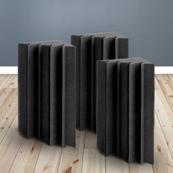Acoustic Foam 20Pcs Corner Bass Trap Sound Absorption Proofing Treatment