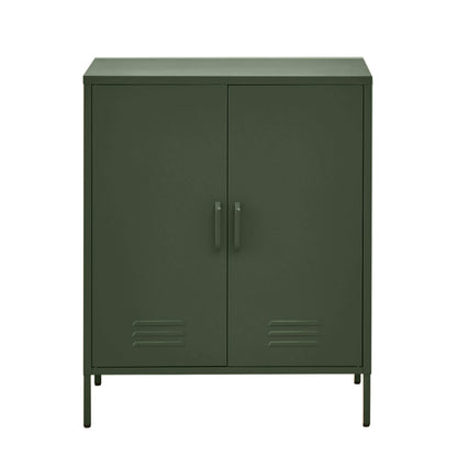 Buffet Sideboard Metal Cabinet - SWEETHEART Charcoal/Blue/Green