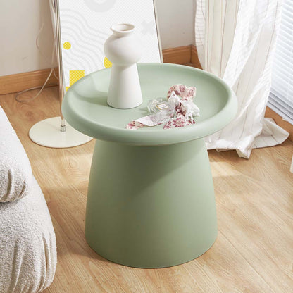 Coffee Table Mushroom Nordic Round Small Side Table 50CM YE/PK/GY/RD/WH/GR