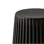 2X Bar Stools Cupcake Plastic Foot Stool Black