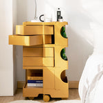 Durable Yellow Storage Trolley - 5 Tier