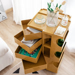 Durable Yellow Storage Trolley - 5 Tier