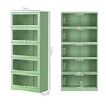 Steel Mesh Buffet Sideboard Cabinet Set of 2 | HomeAndLiving