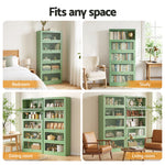 Steel Mesh Buffet Sideboard Cabinet Set of 2 | HomeAndLiving