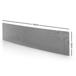 Gutter Guard Aluminium Mesh 30M 100X20Cm Black
