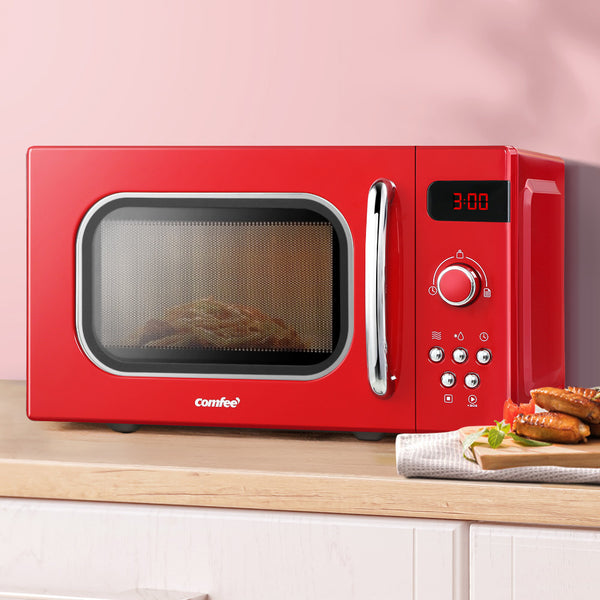  20L Microwave Oven 800W Red