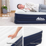 Air Mattress Single Inflatable Bed 46cm Air bed Grey