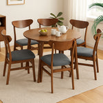 Elegant 6xDining Chairs Kitchen Chair  Foldable Function Classic