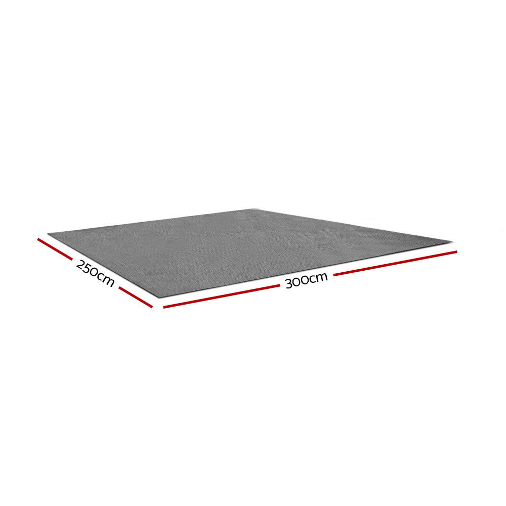 3M X 2.5M Caravan Camping Floor Matting Mesh