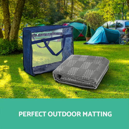 4M X 2.5M 600Gsm Caravan Camping Floor Matting Mesh