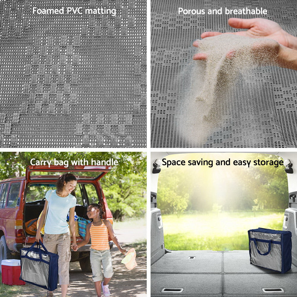 5M X 2.5M 600Gsm Caravan Camping Floor Matting Mesh