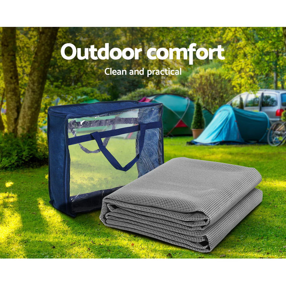 5M X 2.5M Caravan Camping Floor Matting Mesh