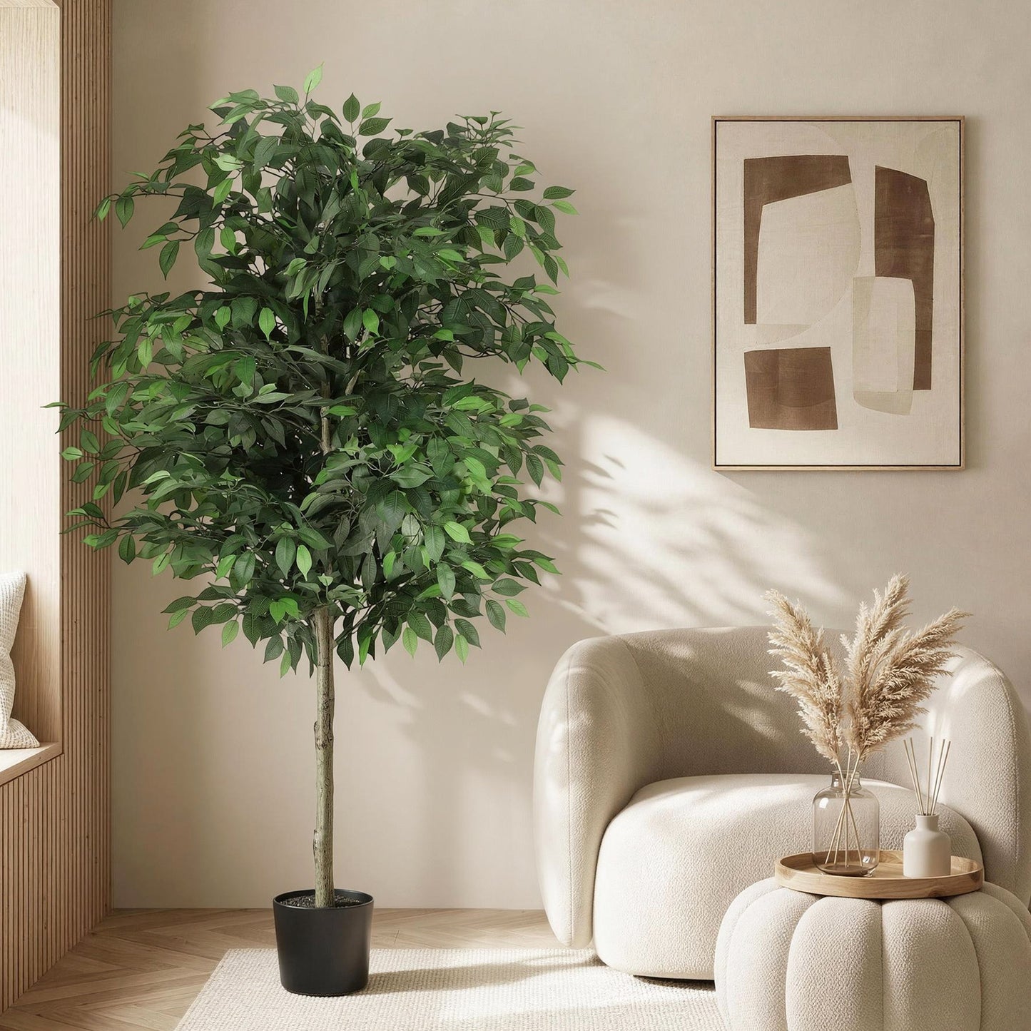 180cm Artificial Ficus Tree Indoor Plant | HomeAndLiving