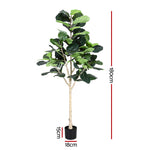 180cm Artificial Fiddle Leaf Fig Tree Indoor | HomeAndLiving