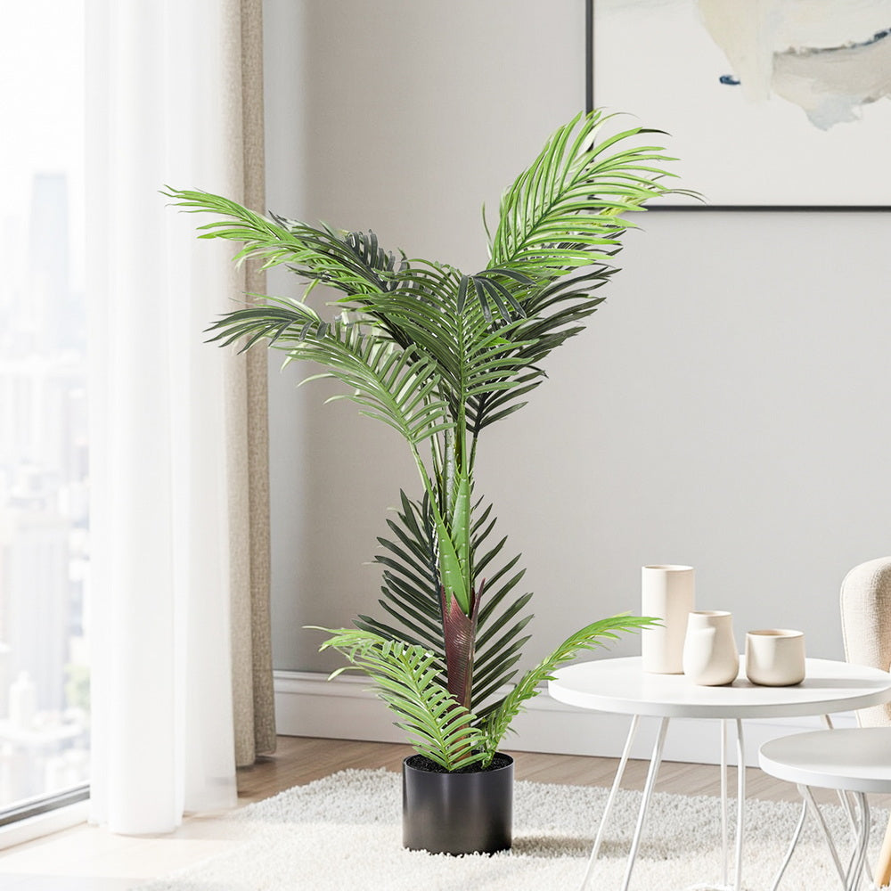 100cm Artificial Palm Tree Indoor Decor Lifelike Green Plant