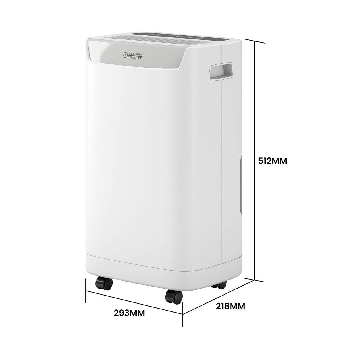 White d 21.8x29.3x51.2cm, in room setting