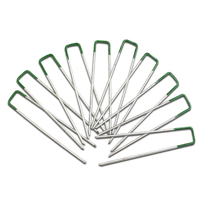 100pcs Synthetic Grass Pins & Joining Tape - Fake Lawn & Weed Mat