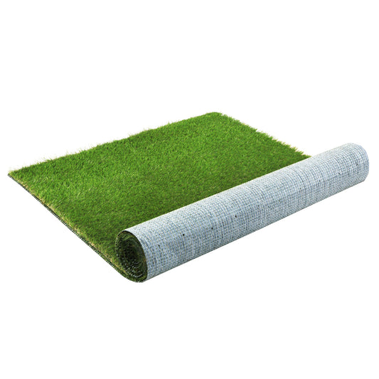 Primeturf Synthetic 30mm  1.9mx5m  9.5sqm Artificial Grass Fake Lawn Turf Plastic Plant White Bottom