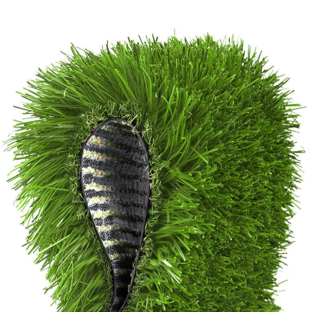 Primeturf Synthetic 30mm  1.9mx5m  9.5sqm Artificial Grass Fake Lawn Turf Plastic Plant White Bottom