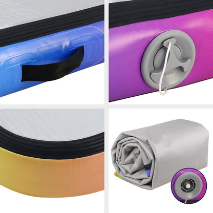 3X1M Air Track Inflatable Tumbling Mat Gymnastics Yoga Mat