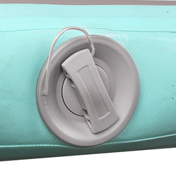 3M X 1M Air Track Mat Gymnastic Tumbling Mint Green And Grey