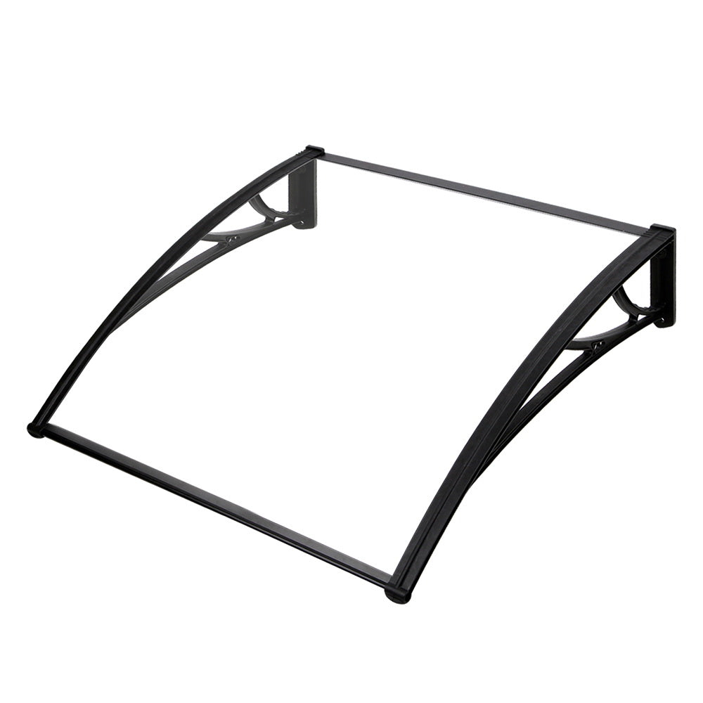 Window Door Awning Outdoor Solid Polycarbonate Canopy Patio 1mx1m DIY