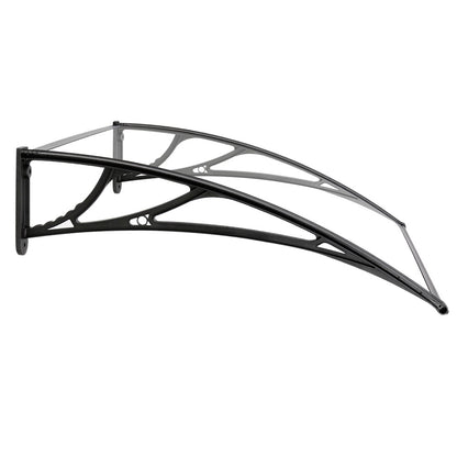 Window Door Awning Outdoor Solid Polycarbonate Canopy Patio 1mx1m DIY