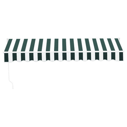 Retractable Folding Arm Awning Manual Sunshade 3Mx2.5M