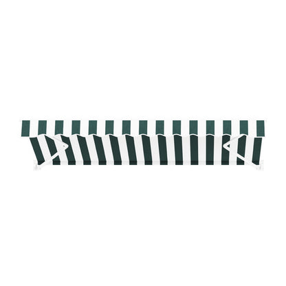 Retractable Folding Arm Awning Manual Sunshade 3Mx2.5M