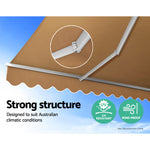 Retractable Folding Arm Awning Manual Sunshade