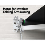 230V Folding Arm Awning Replacement Motor With Remote 40Nm
