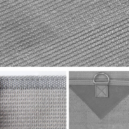 Caravan Privacy Screen 2.1X1.8M Sun Shade Pop Top End Wall, Grey